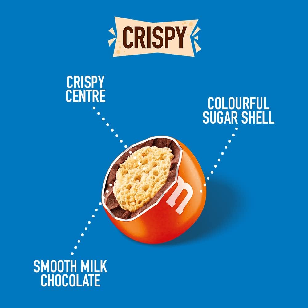 Crispy Milk Chocolate Party Bulk Bag 850g - Image 2