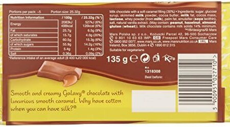 Smooth Caramel 6 packs of 135g