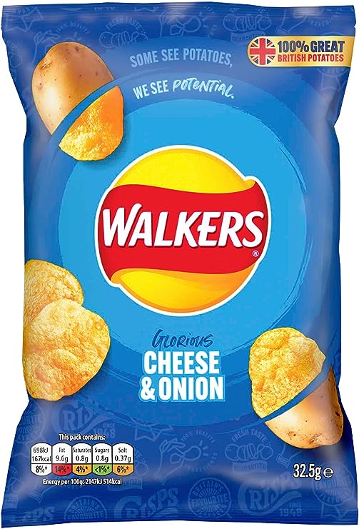 6 x 32.5g (Cheese & Onion)