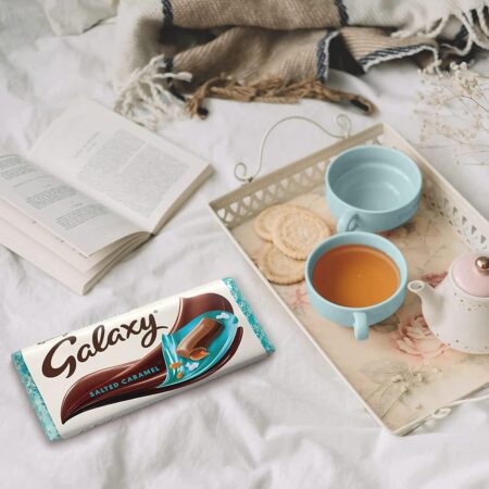 Salted Caramel Chocolate Bar 6 packs of 135g