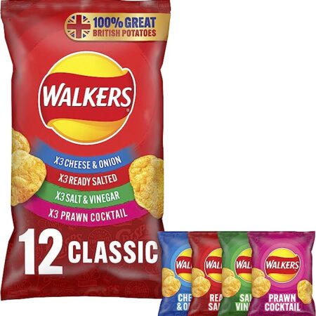 lassic Variety Multipack Crisps, 12x25g