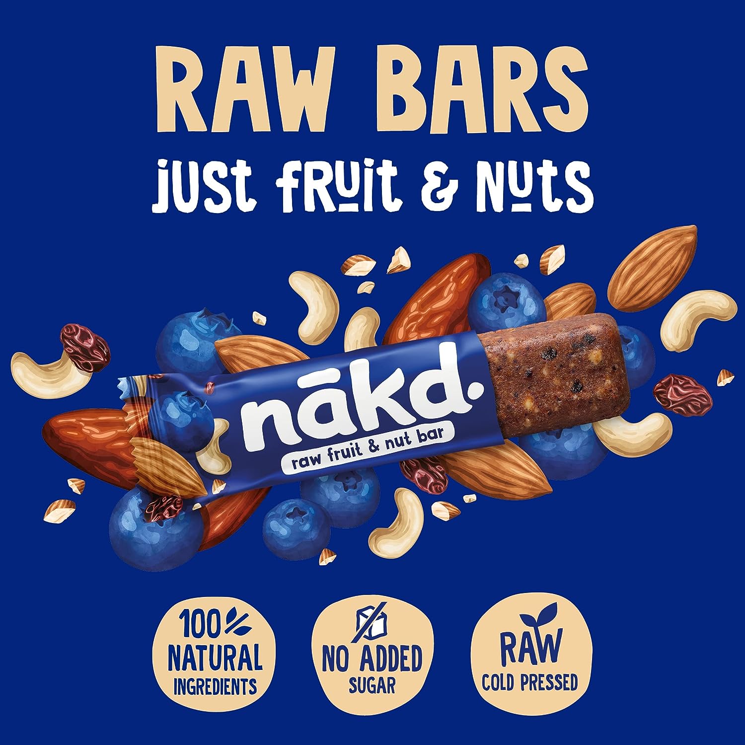 Nakd Fruit & Nut Bar Variety Pack 35g x 48 bars - Image 5