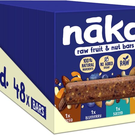 Nakd Fruit & Nut Bar Variety Pack 35g x 48 bars