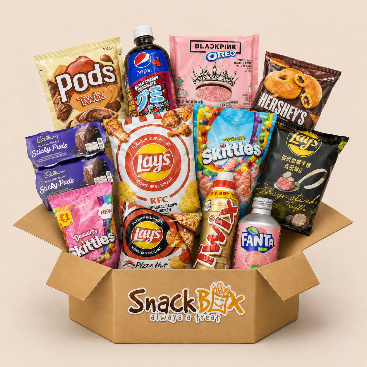 Global Snack Drop — 52 Snacks for $20