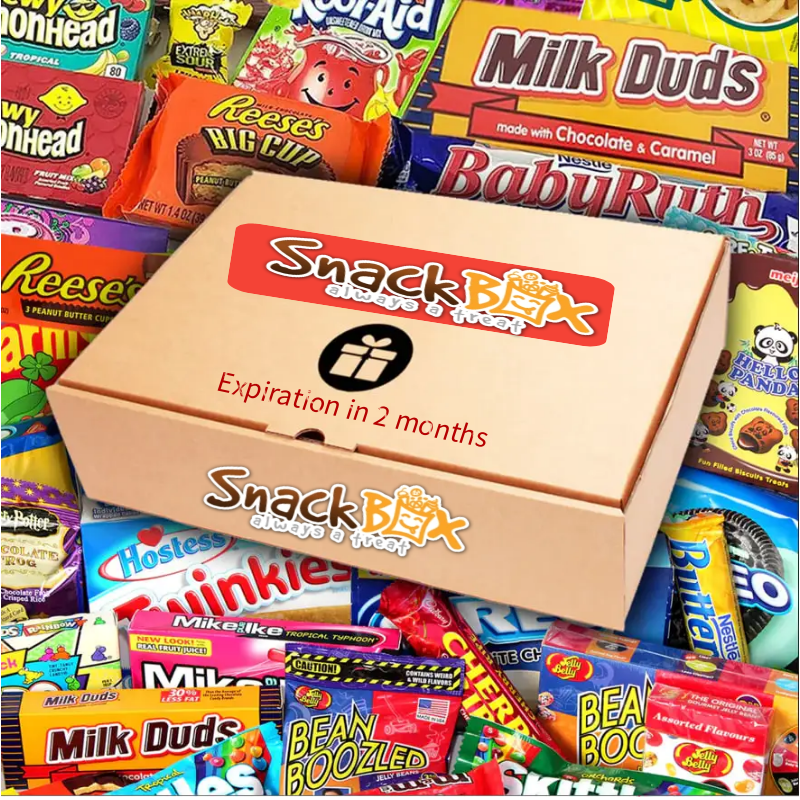 Super value snack gift box that is about to expire(1)