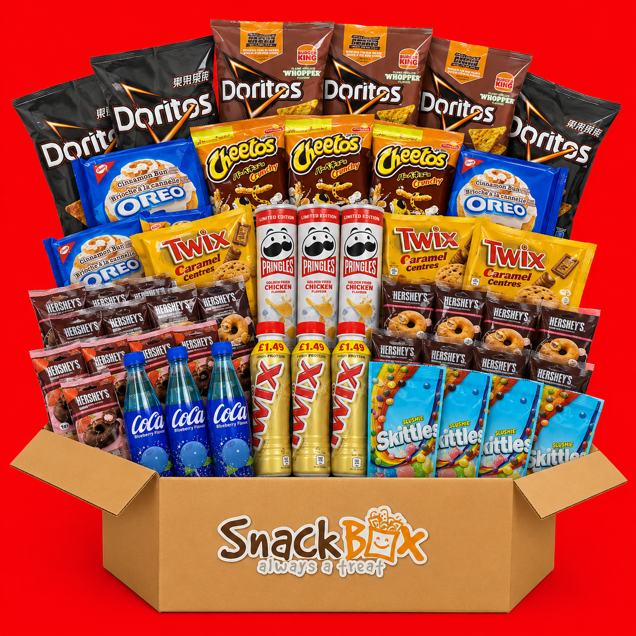 Limited Flavor Snack Box – 50 Pieces